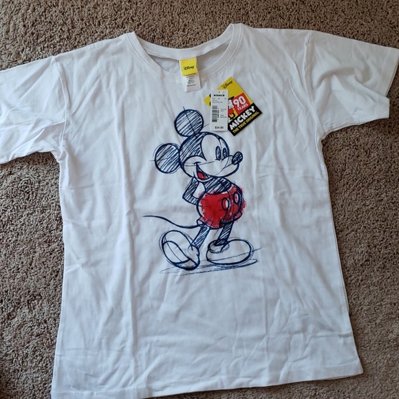 Disney Tops - Disney Mickey Mouse sketch shirt